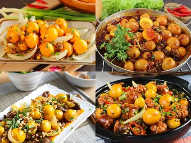 Trứng Gà Non Kho Nước Mắm