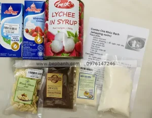 Whipping Cream Làm Chè Khúc Bạch