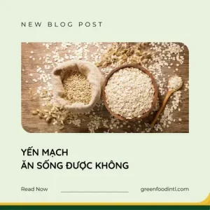Yến Mạch Cán Dẹt: Ăn Sống Được Không Và Bí Quyết Chế Biến An Toàn