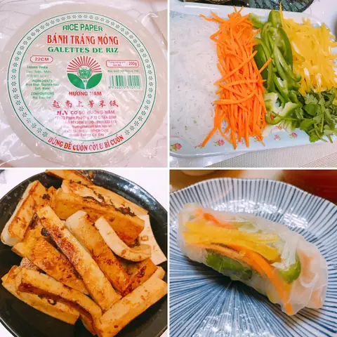 越南 米 紙 卷 食譜